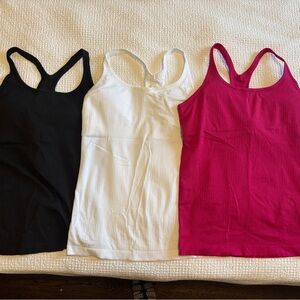 Lululemon Ebb to Street tanks 3 for less than the price of 2!